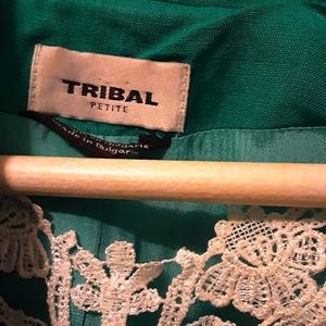 Tribal petite pantsuit